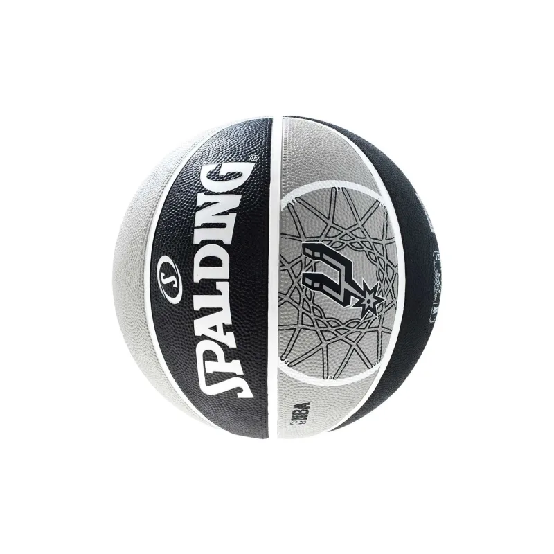 SPALDING Rubber Basketball Black Gray Size 7 Training Unisex-1