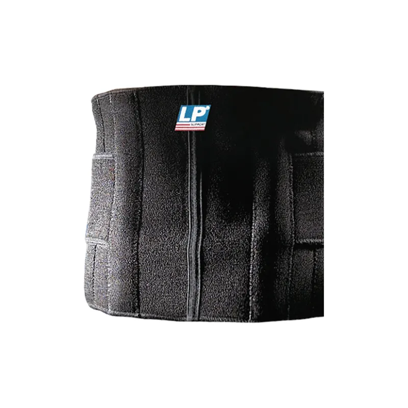 LP SUPPORT Back Support Braces Breathable Protective Black Polyamide Neoprene Unisex-1