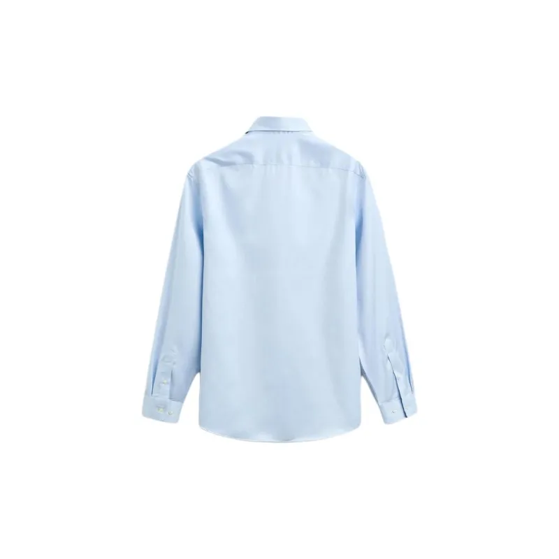 ZARA Shirts Men Sky Blue-1