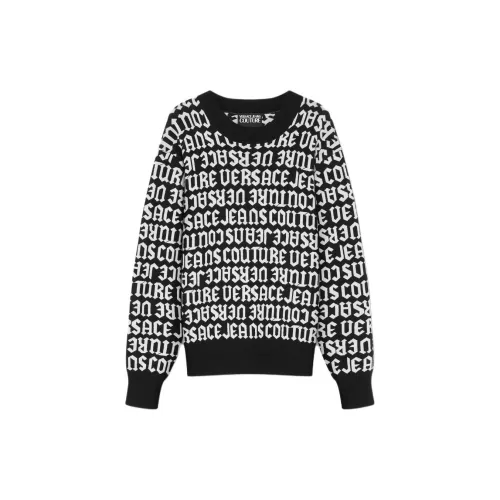 VERSACE JEANS COUTURE Sweaters Men Black