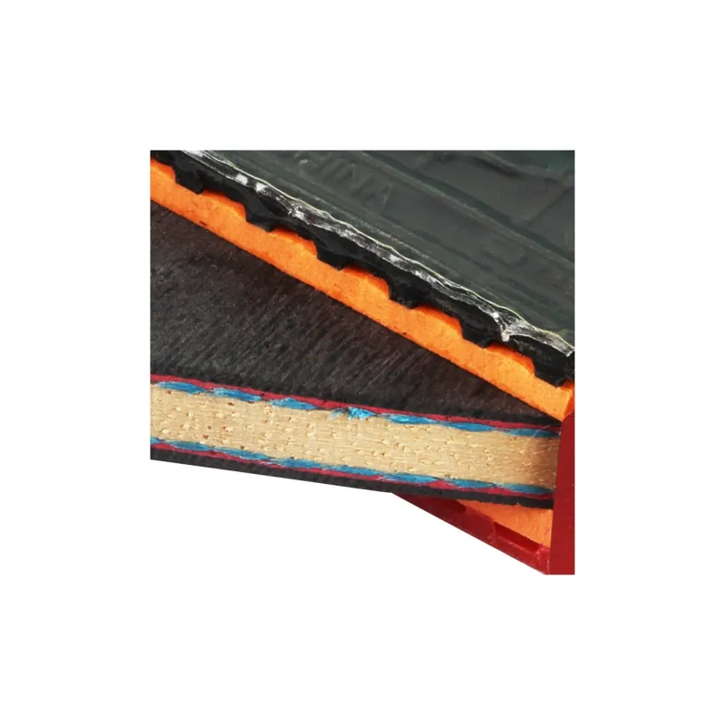 DHS Ping Pong Paddles Unisex Pure Wood, Aromatic Carbon, Sponge Red/Black-26