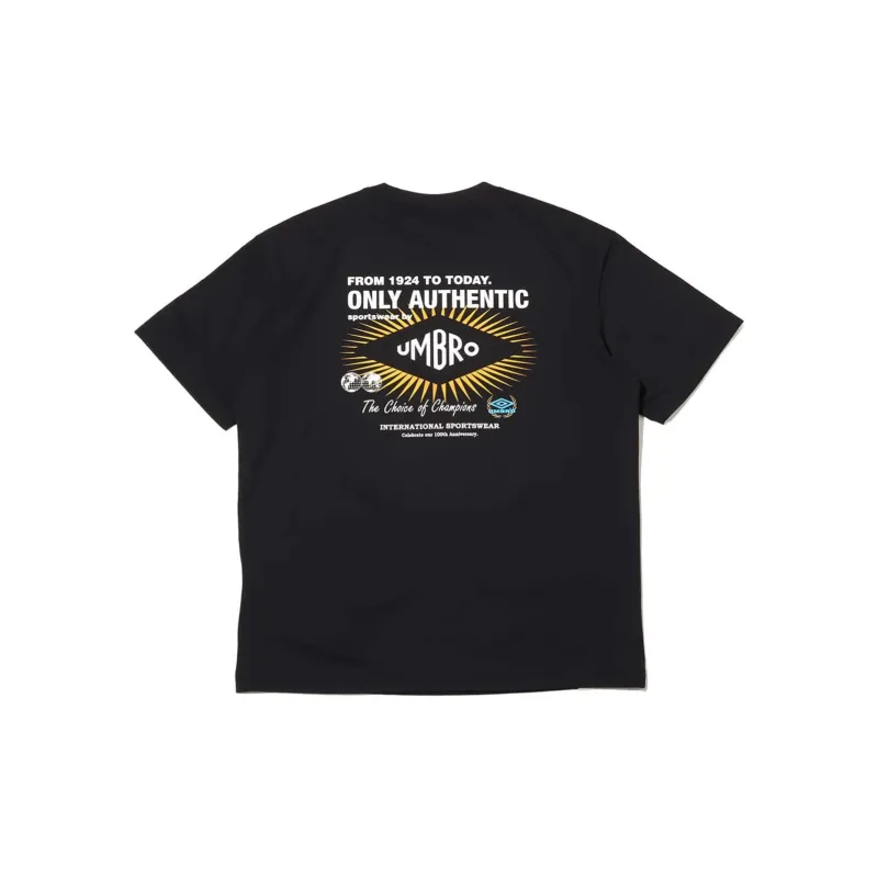 Umbro SS24 T-Shirt Unisex Black-1