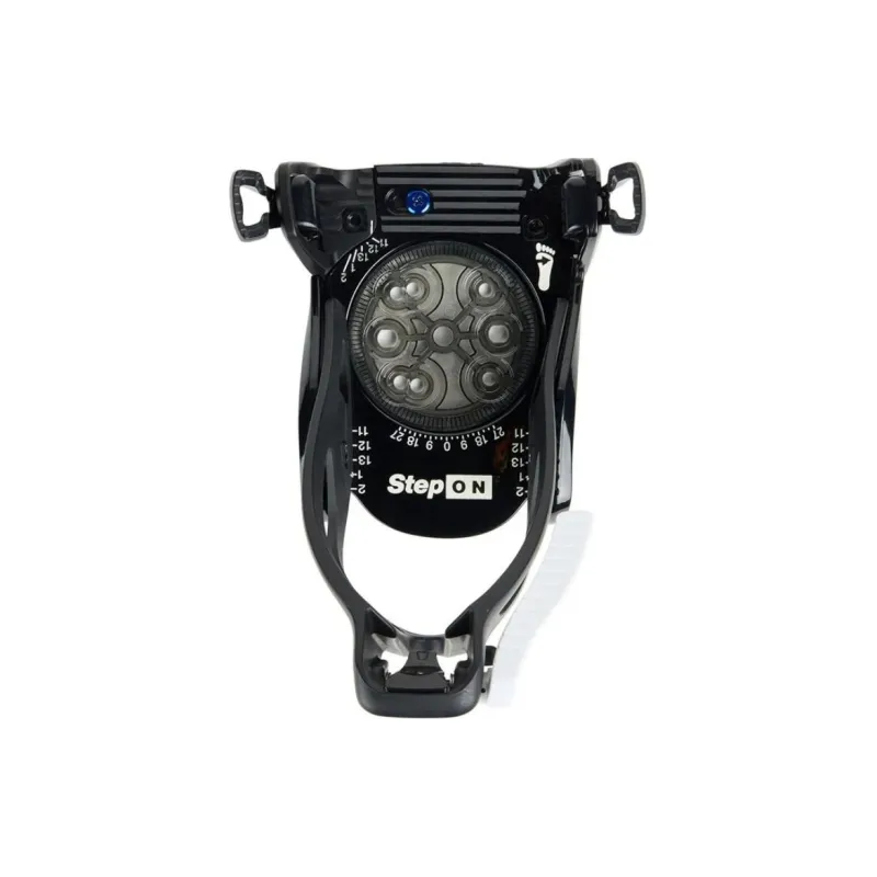 BURTON STEP ON GROM Single Snowboard Ski Bindings Kids' Black-1