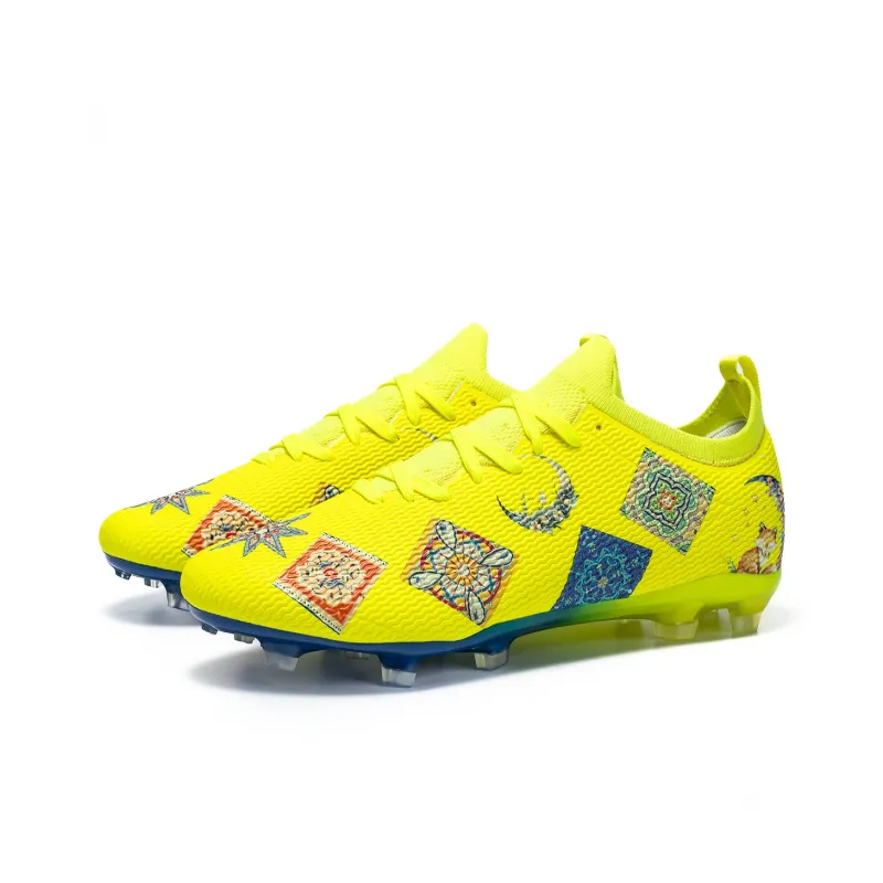 Saibi Slip-Resistant Breathable Support Soccer Shoes Unisex-30