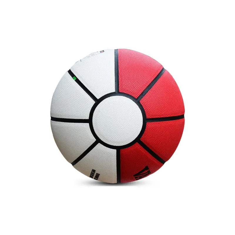 Vartsing Microfiber Leather Basketball Dreamy Red White Size 7 Training Unisex-8