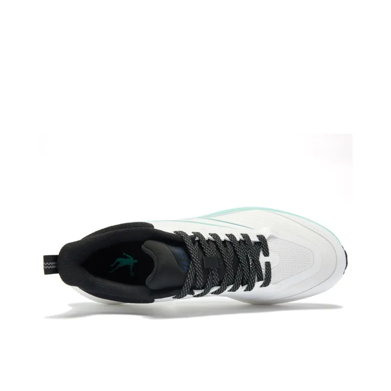 QIAODAN Speed 2TR Running Shoes Men Low Top Jordan White/Mars Green-3