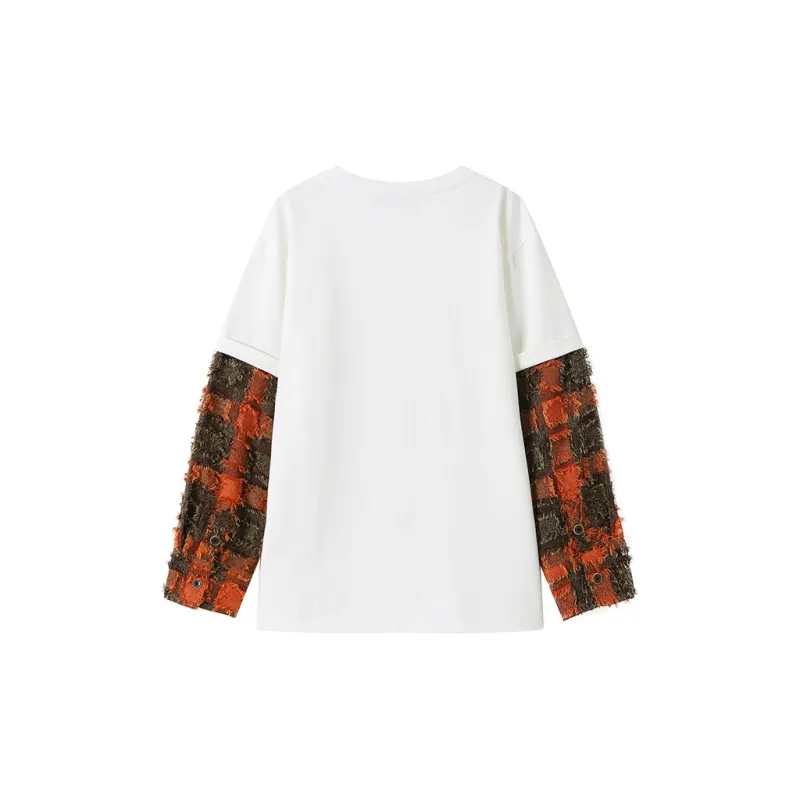 ANDREA MARTIN Sweatshirt Unisex White-1