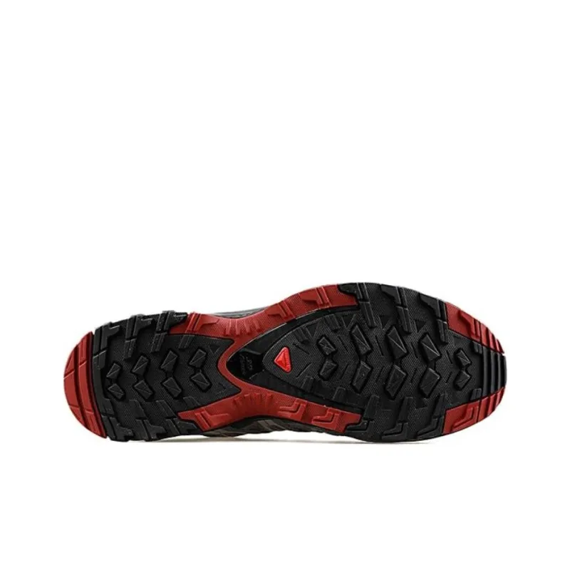 SALOMON XA PRO 3D Cushioning Slip Resistant Low Top Trail Running Training Running Shoes Men's Gray-4