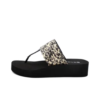 BOREE EVA Slip Resistant Flip Flops Women's Black