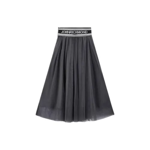 JOHN RICHMOND Casual Long Skirts Women's Smoke Gray