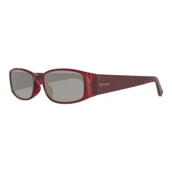 GUESS Acetate Rectangular Sunglasses Women's Red