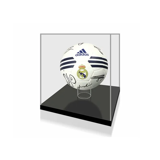 Three For Real Madrid Luka Modrić Ramos Full Team Autographed Soccer Framed With Certificate Of Authenticity-1