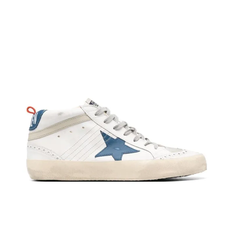 Golden Goose Mid-Star Panelled Sneakers-1