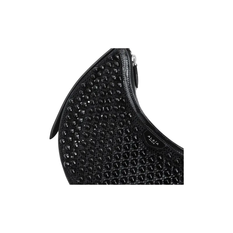 Alaia Polyamide Handbag Shoulder Bag Small Size Women's Black-2