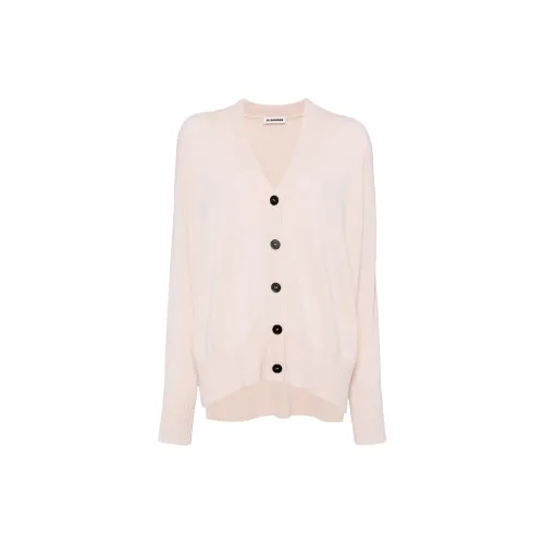 JIL SANDER Cashmere Sweaters Women's Rose Pink