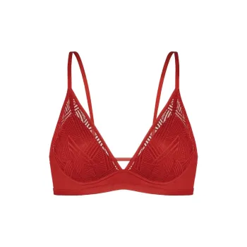 MONI Bra Women's Auspicious Red