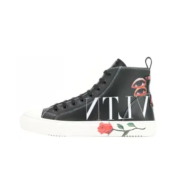 Valentino Giggies High Top Stylish Skateboarding Shoes Men's White