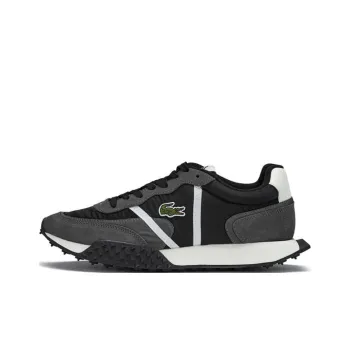 LACOSTE Slip Resistant Low Top Casual Shoes Men's Black