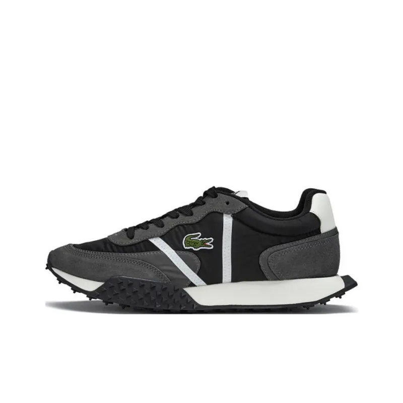 LACOSTE Slip Resistant Low Top Casual Shoes Men's Black-0