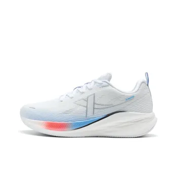XTEP Speed 5.0LITE Abrasion Resistant Low Top Marathon Running Shoes Women's White Blue