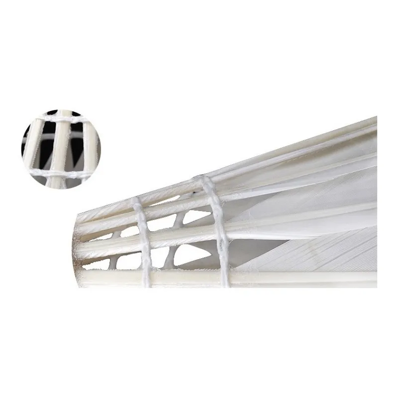 WELLCOLD Duck Feather Shuttlecock All Round Goose Feather Shuttlecocks 12 Pack-1