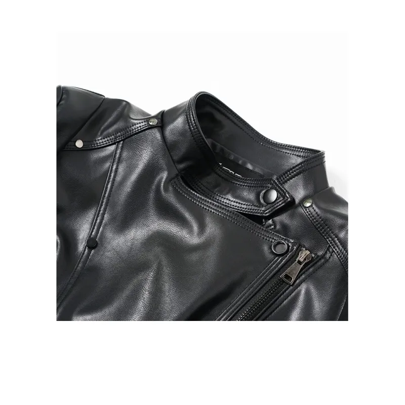 Duhan Jackets & Coats Vintage Leather Jacket Women's Commute-2