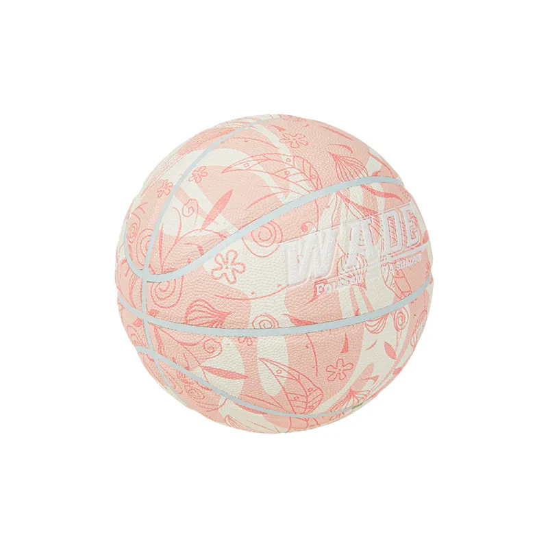 WADE PU Basketball Pink Size 7 Ball Training Unisex-2