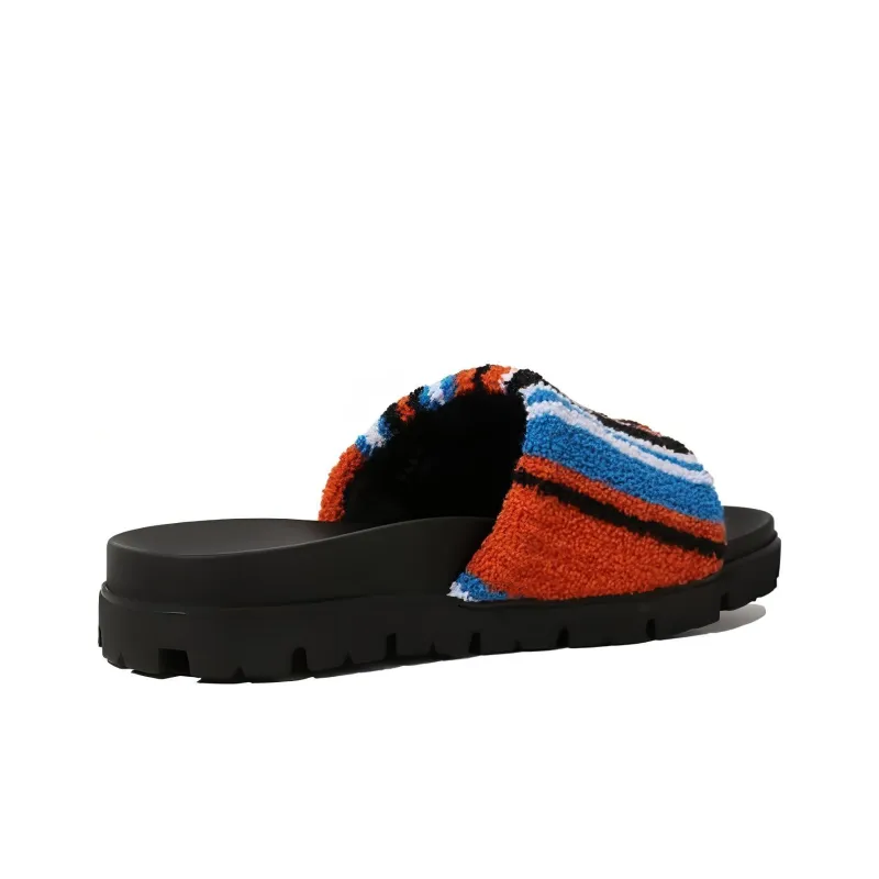 PRADA Stylish Sandal Men's Orange-3
