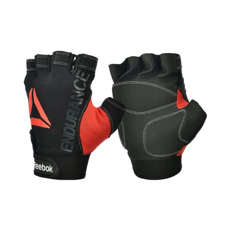 Reebok Fitness Gloves Protective Warmth Nylon Polyester PU Adults-4