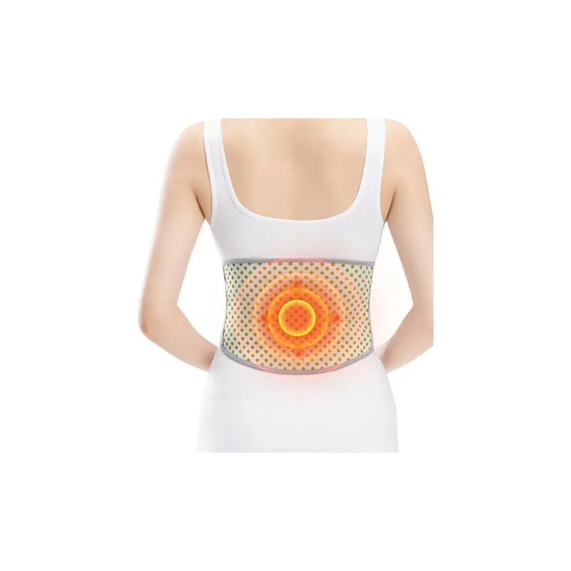 Great Connoisseur Back Support Braces Warm Self Heating Slip Resistant Gray Unisex-3
