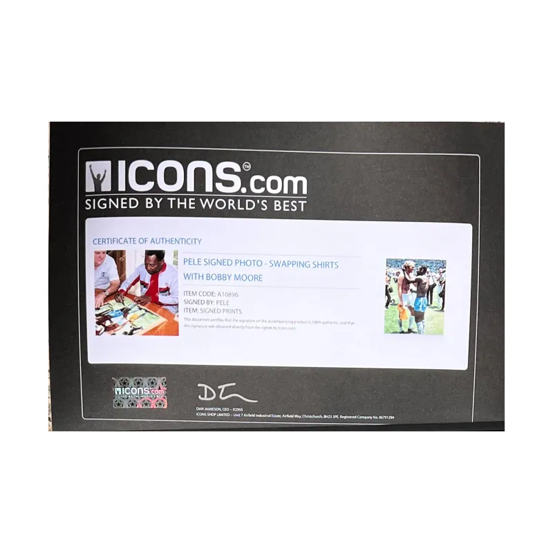 Huayitaojin 24-Inch Photo With Icons Official Signed Company Certificate Framed 77x57cm Men's Treasured Edition-3
