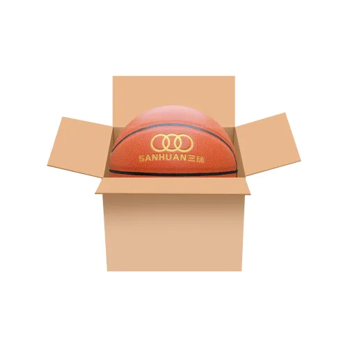 THREEHUAN Microfiber Composite Basketball Brown Size 7 Match Unisex