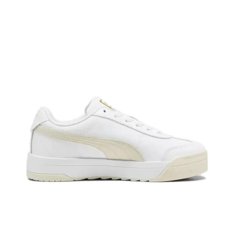 PUMA Roma Anti Slip Wear Resistant Low Top Casual Shoes Women's White-1