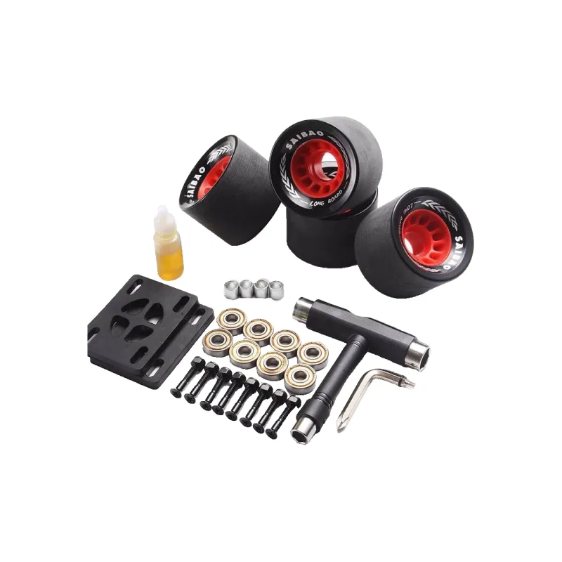 YL YULONG Skateboard Wheels Double Kick Skateboard-19