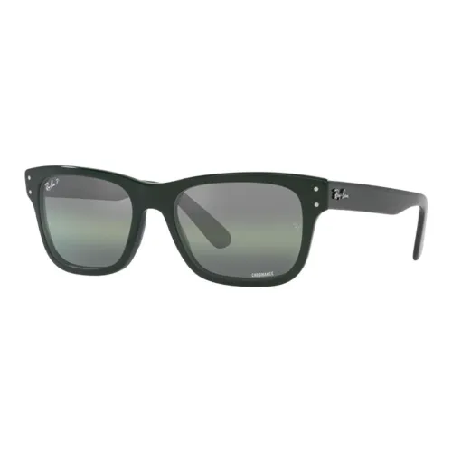 RayBan Plate Frame Square Sunglasses Unisex Green