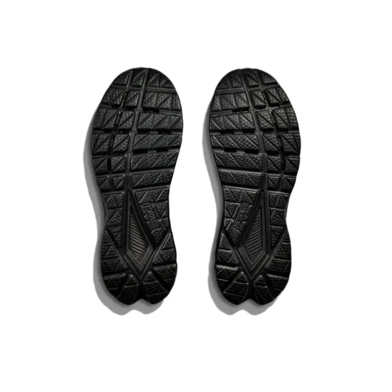 HOKA ONE ONE Mach 5 Anti Slip Wear Resistant Low Top Running Shoes Women's Black-4