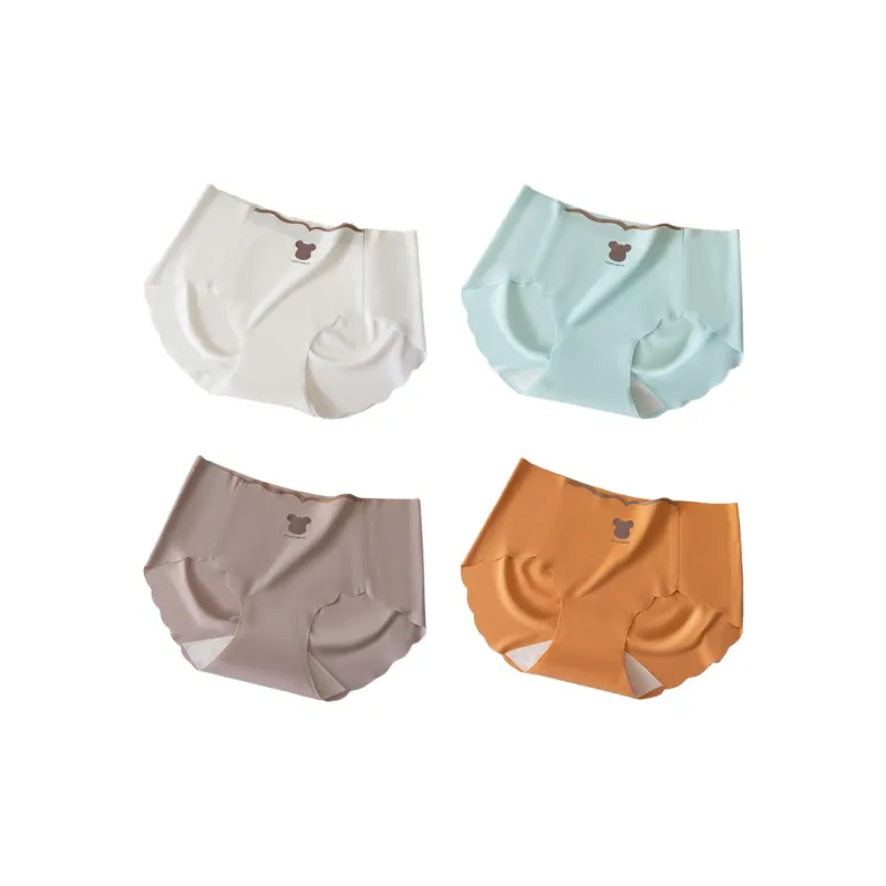 PLANDOO Underpants Women's 4 Pack-12