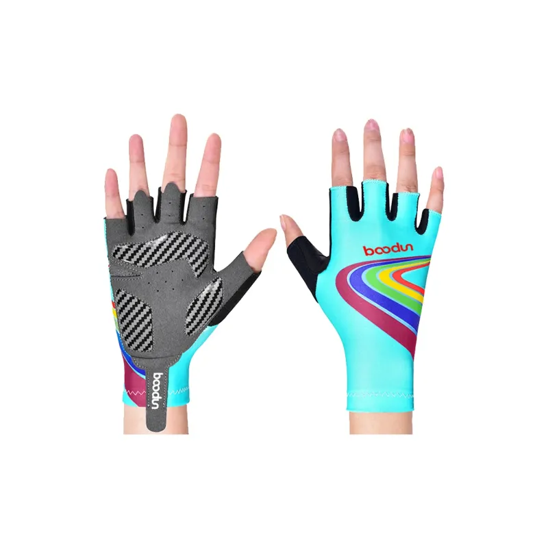 BOODUN Riding Equipment Cycling Glove Single Pole Ice Skating Balance Bike Kids' Spandex Silicone-14