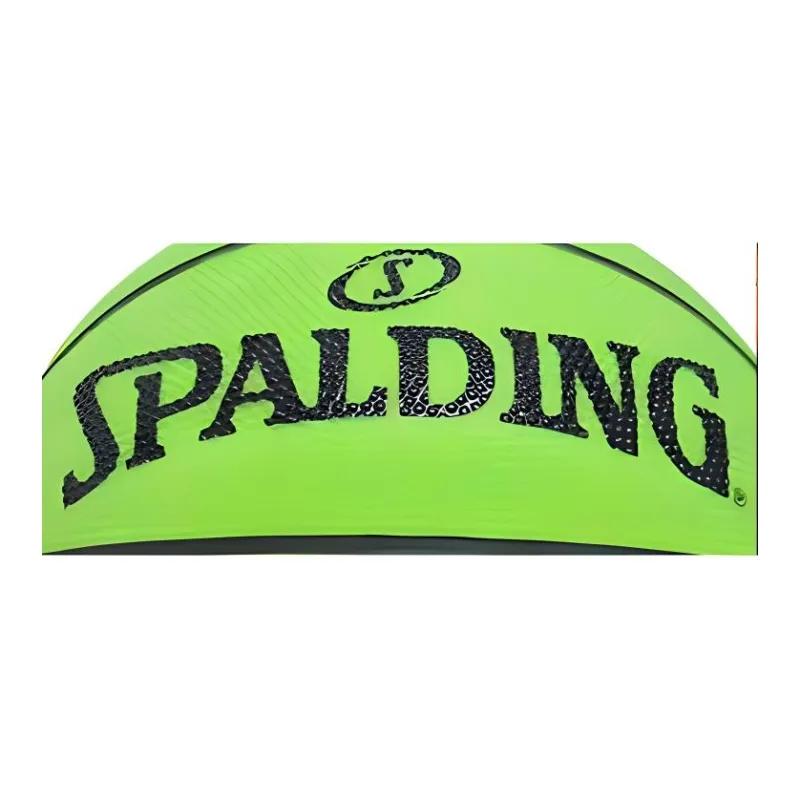 SPALDING Rubber Basketball Green Size 7 Ball Glow In The Dark Unisex-3