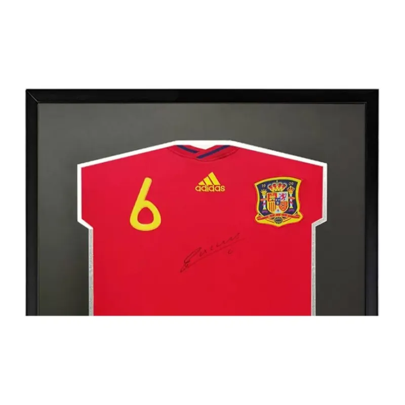 Yi Shot Football Jerseys SA Certificate Included Framed Collection-6