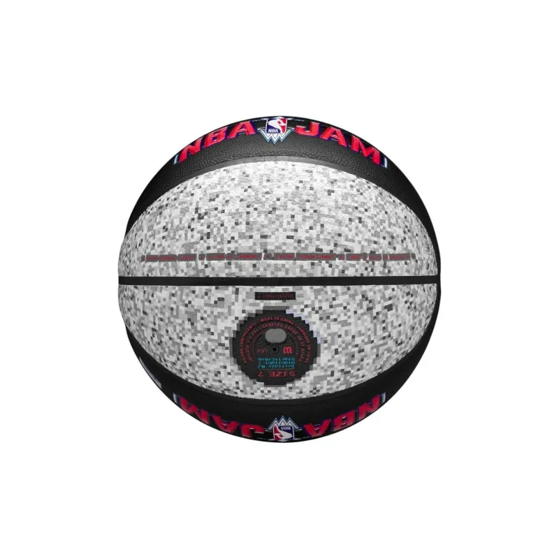 Wilson Synthetic Leather Basketball Black Gray Size 7 Training Unisex-1