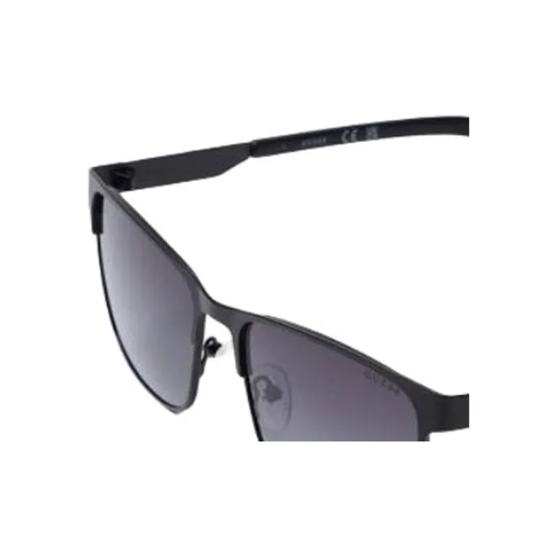 GUESS Metal Rectangular Sunglasses Men's Black-1