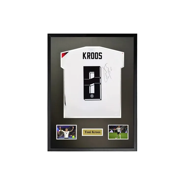 Three For Cross 2024 German National Team Signed Soccer Apparel Jersey Framed With SA Certificate-1