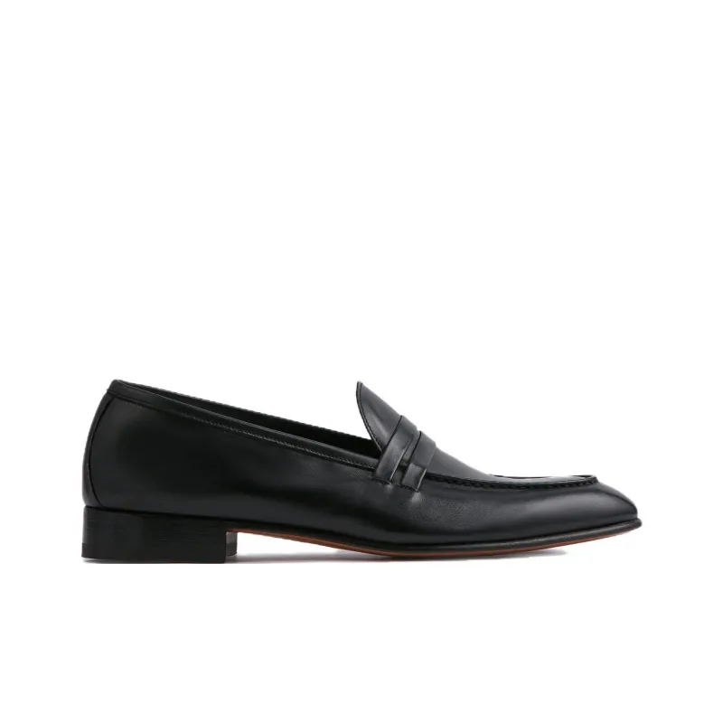 Malone Souliers Loafers Men's Black-1