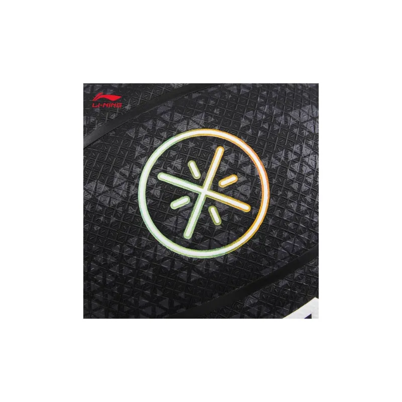 LiNing x WADE PU Basketball Black Size 7 Ball Training Unisex-3