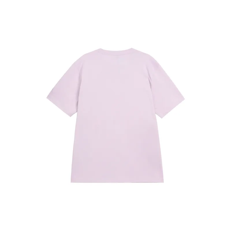 Adidas Small Linear Logo T-Shirt Asia Sizing Purple-1