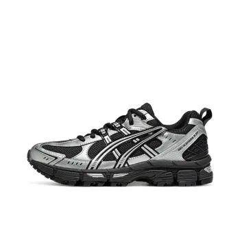 Asics Gel Kahana 8 Slip Resistant Breathable Low Top Running Shoes Women's Silver Black
