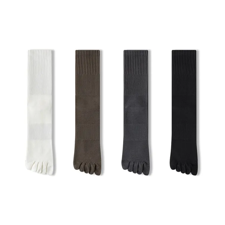 JIAZINI Mid Calf Socks Men's 4 Pack-0
