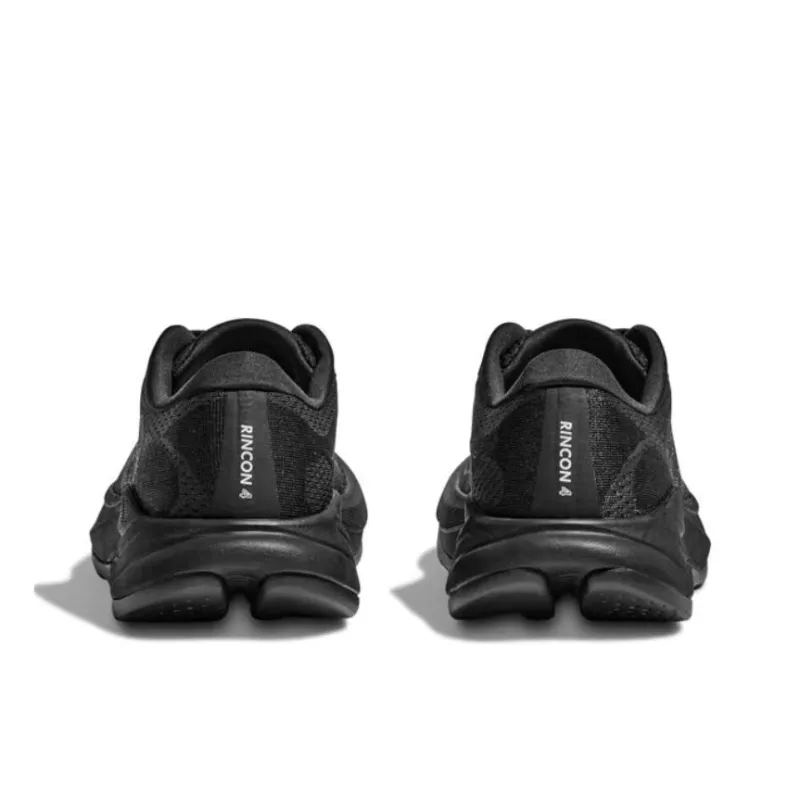 HOKA ONE ONE RINCON 4 Anti Slip Wear Resistant Low Top Running Shoes Women's Black-4