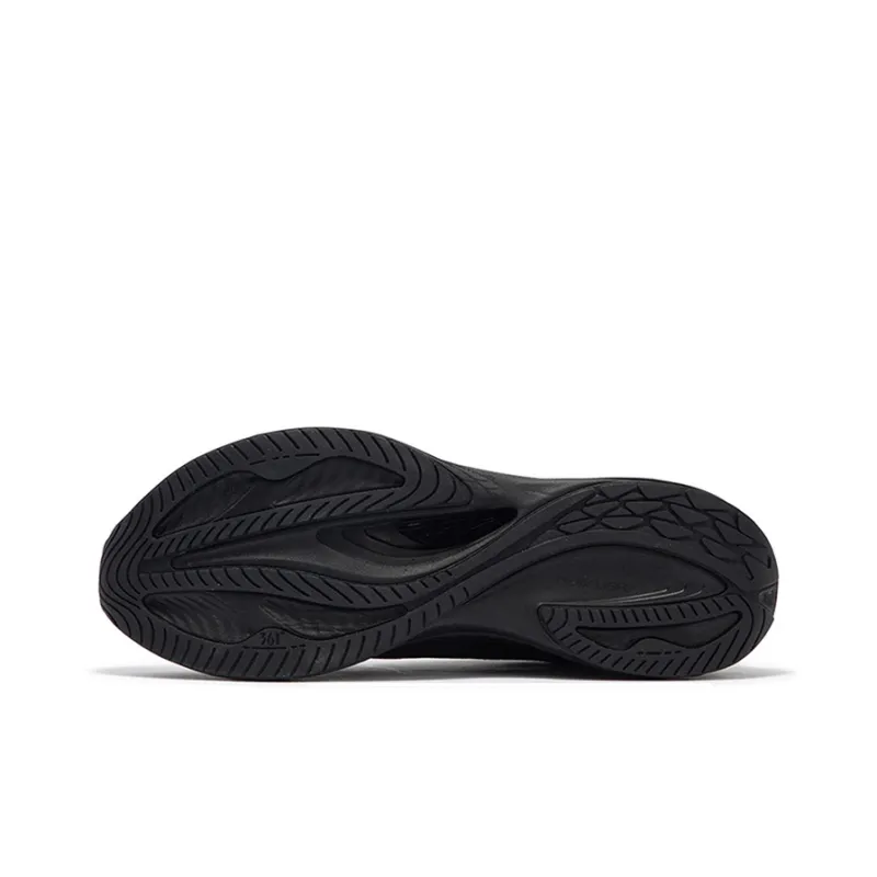 361° Flying Fish 3.0 Cushioning, Slip Resistant, And Abrasion Resistant Low Top Casual Running Shoes Men's Black Gray-4
